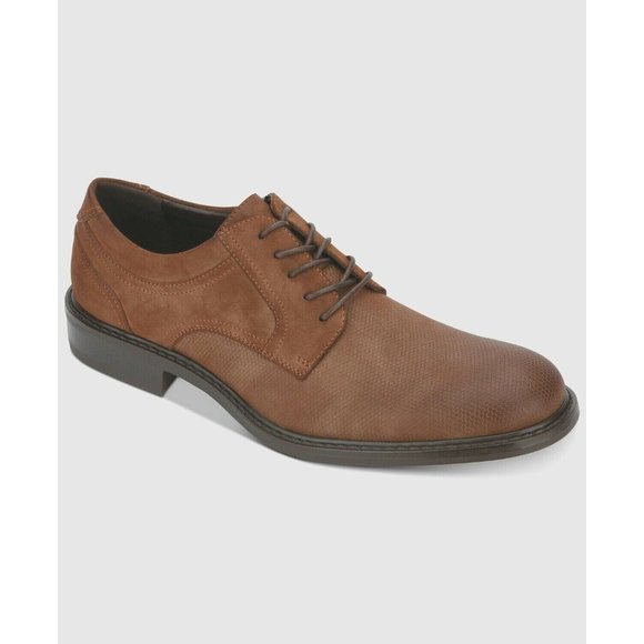 Unlisted Kenneth Cole Men's Buzzer Oxfords Brown Size 9.5M - Picture 1 of 6